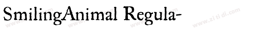 SmilingAnimal Regula字体转换